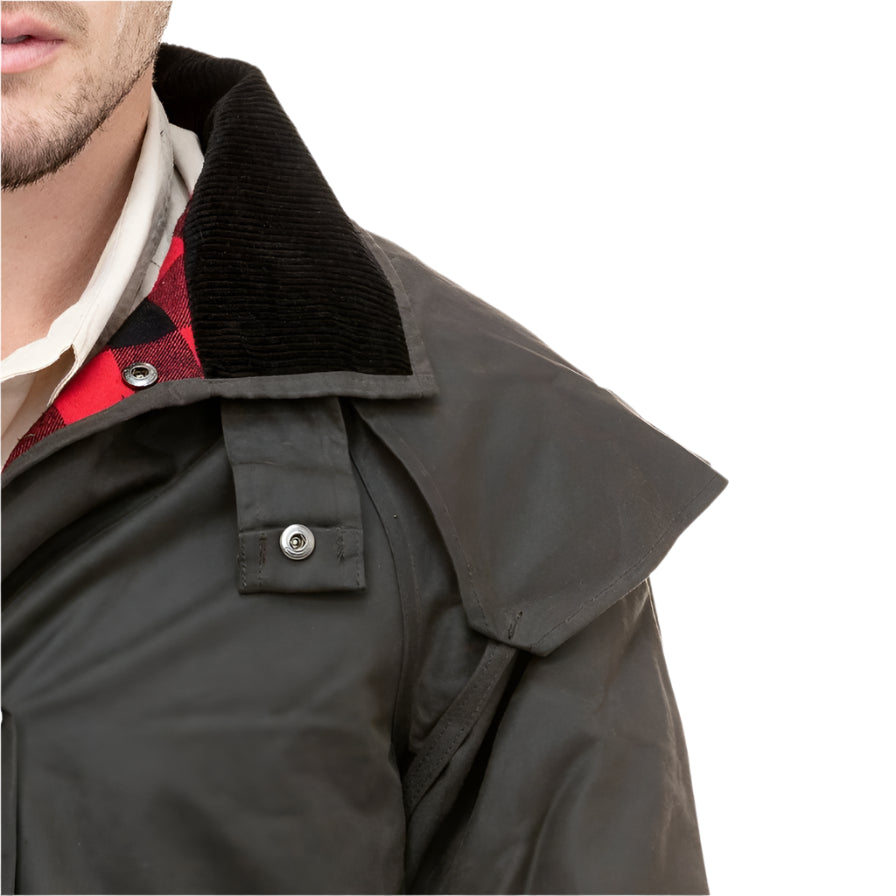 Swanndri SW194024M Baxter Oilskin Short Coat
