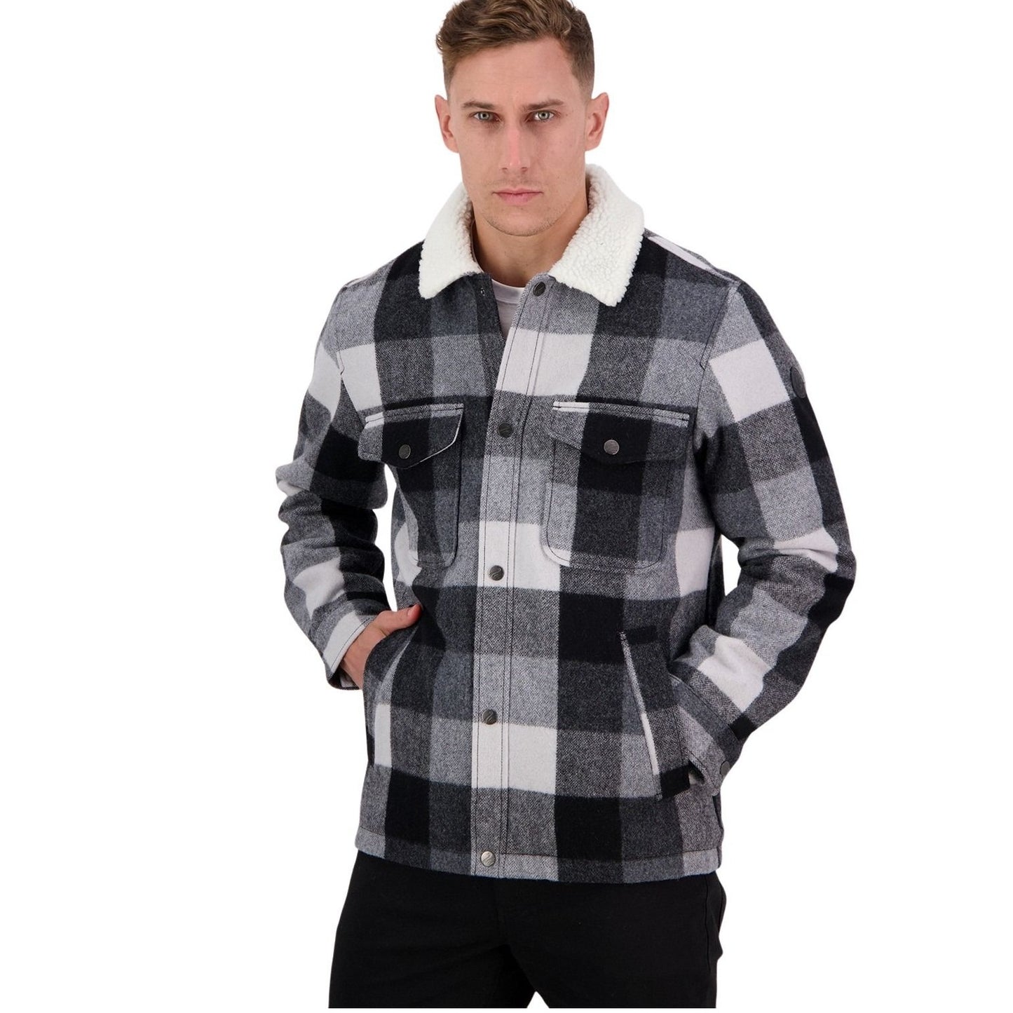 Swanndri SW204044M DISCONTINUED Mens Kaituna Sherpa Lined Jacket