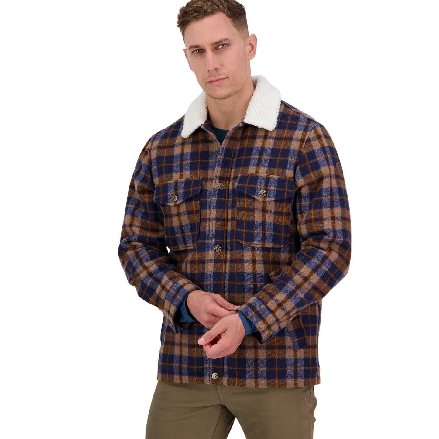 Swanndri SW204044M DISCONTINUED Mens Kaituna Sherpa Lined Jacket
