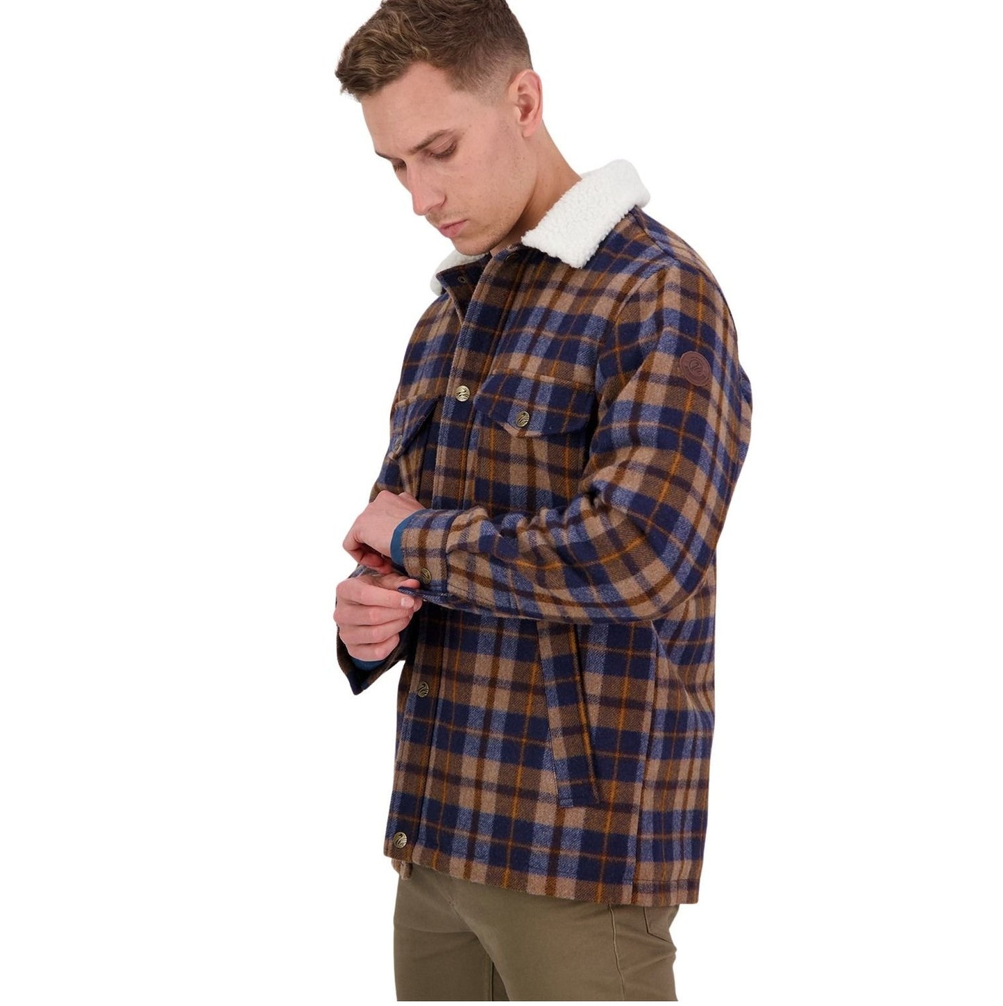 Swanndri SW204044M DISCONTINUED Mens Kaituna Sherpa Lined Jacket