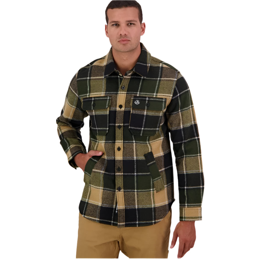 Swanndri SW214149M Men's Kiaraki v3 Wool Shacket