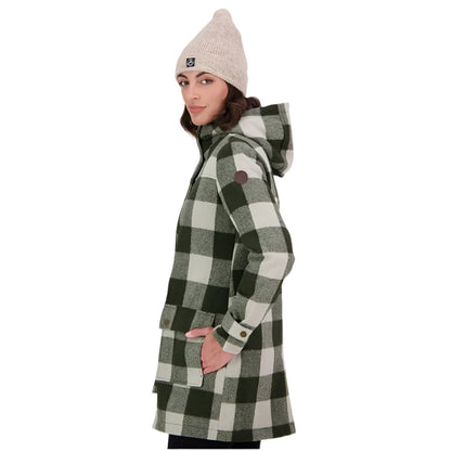 Swanndri SW214181W Women's Annmore Wool Overcoat