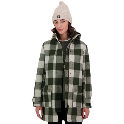 Swanndri SW214181W Women's Annmore Wool Overcoat