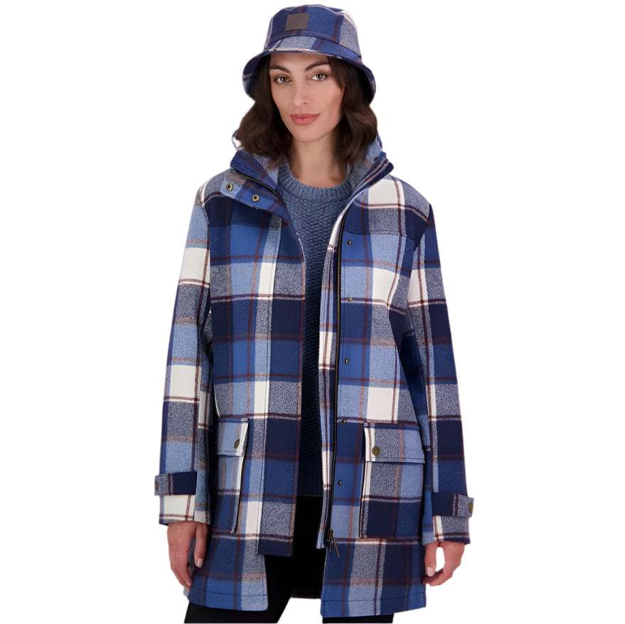 Swanndri SW214181W Women's Annmore Wool Overcoat