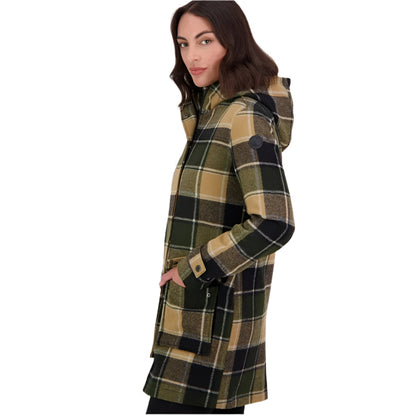 Swanndri SW214181W Women's Annmore Wool Overcoat