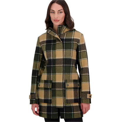 Swanndri SW214181W Women's Annmore Wool Overcoat