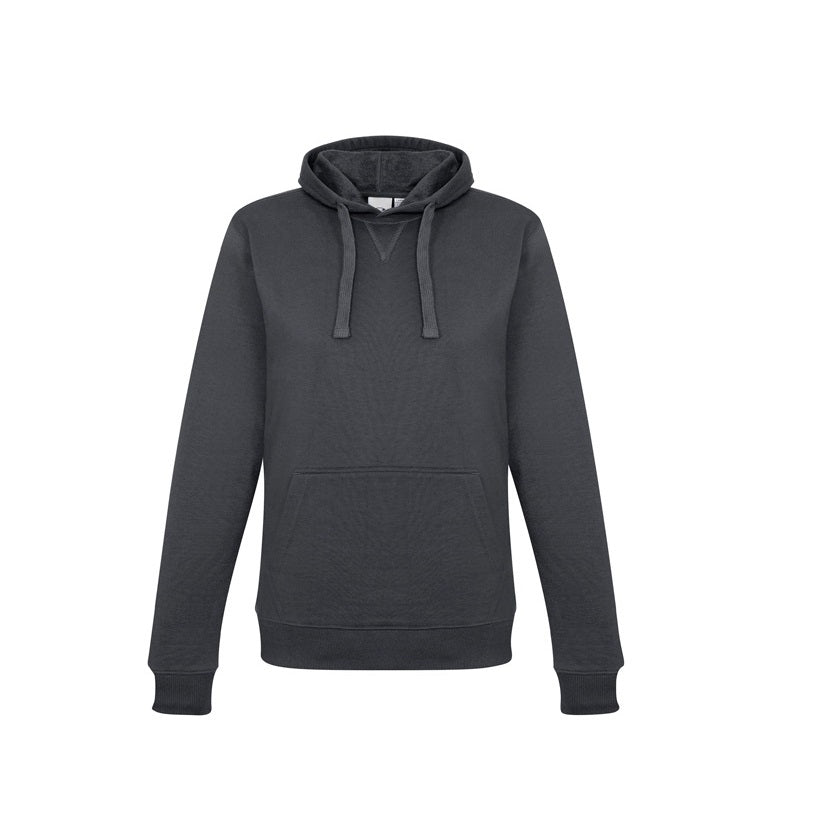 Biz Collection SW760M Mens Pullover Hoodie - Charcoal - Alternative Front View