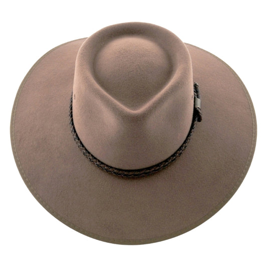 Statesman S0066670 Countryman Wool Felt Hat Riverstone