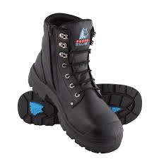 Steel Blue 382152 Argyle Zip Nitrile Bump Safety Boots