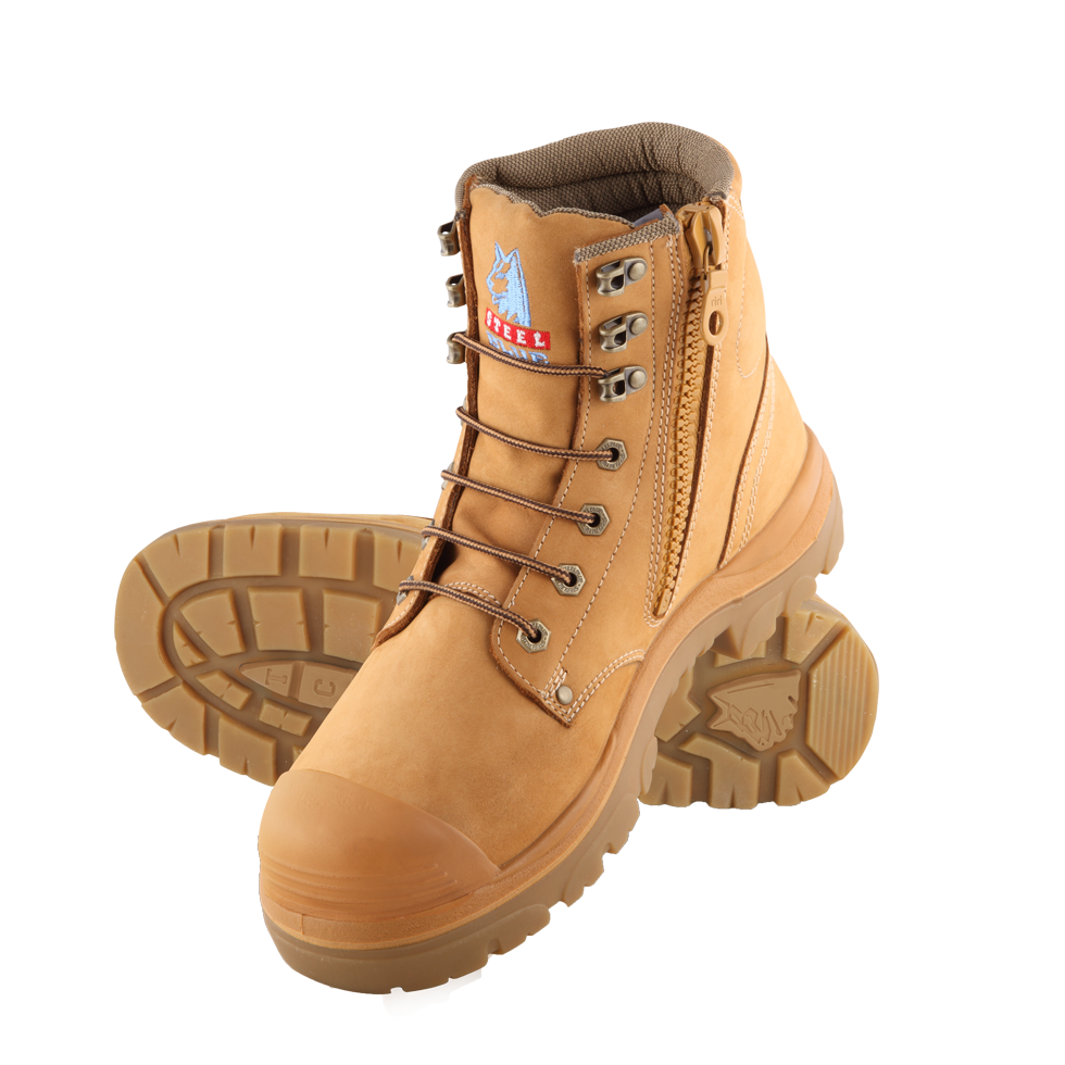 Steel Blue 332152 Argyle Zip: TPU/Bump Cap Safety Boots