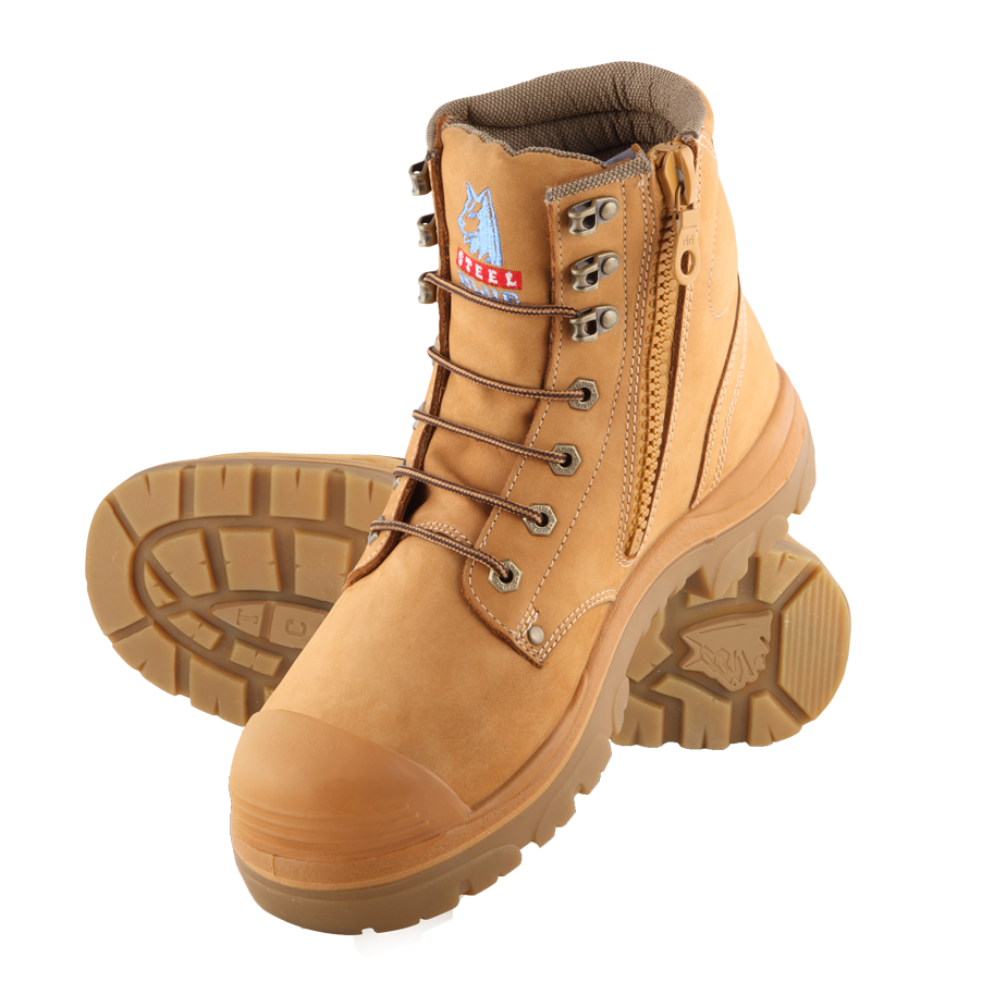 Steel Blue 382152 Argyle Zip Nitrile Bump Safety Boots