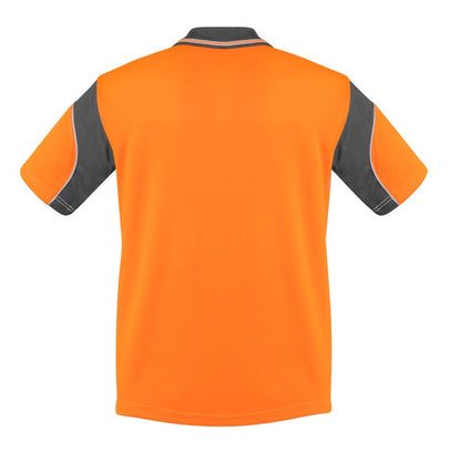 Syzmik ZH248 Mens HiVis Aztec Short Sleeve Polo