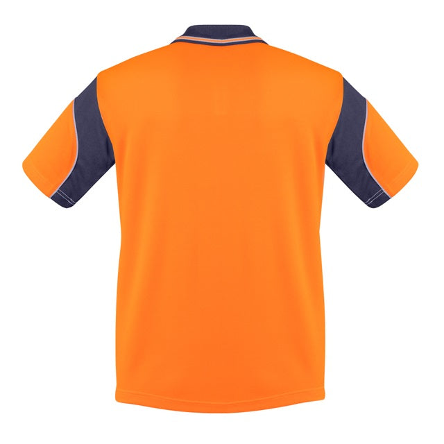 Syzmik ZH248 Mens HiVis Aztec Short Sleeve Polo