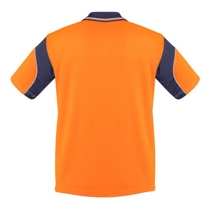 Syzmik ZH248 Mens HiVis Aztec Short Sleeve Polo