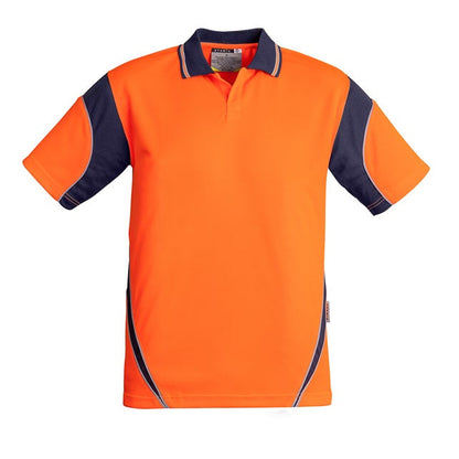 Syzmik ZH248 Mens HiVis Aztec Short Sleeve Polo