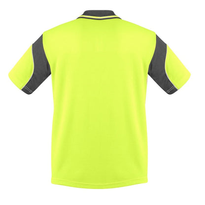 Syzmik ZH248 Mens HiVis Aztec Short Sleeve Polo