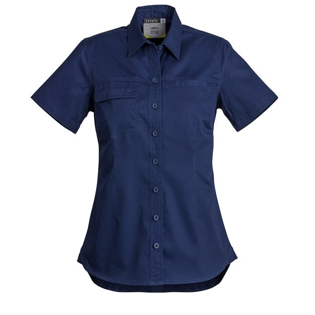 Syzmik ZWL120 Womens Lightweight Tradie S/S Shirt