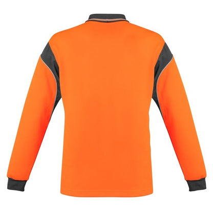 Syzmik ZH249 Mens HiVis Aztec L/S Polo