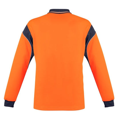 Syzmik ZH249 Mens HiVis Aztec L/S Polo