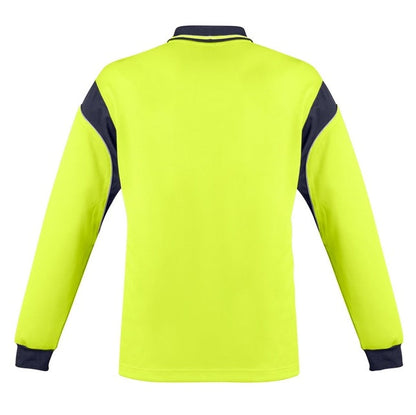 Syzmik ZH249 Mens HiVis Aztec L/S Polo