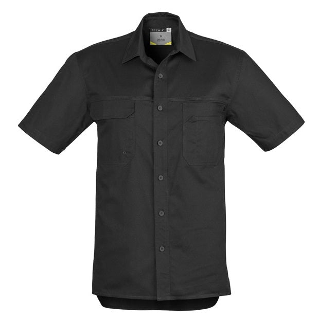 Syzmik ZW120 Mens Light Weight Tradie S/S Shirt
