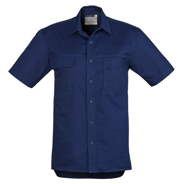 Syzmik ZW120 Mens Light Weight Tradie S/S Shirt