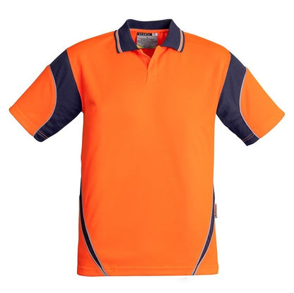 Syzmik ZH248 Mens HiVis Aztec Short Sleeve Polo