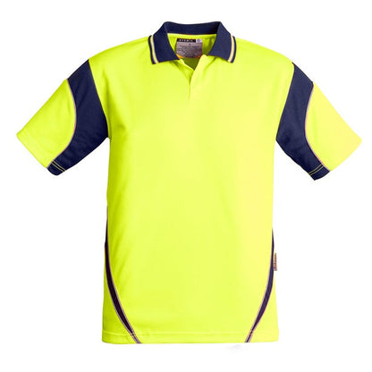 Syzmik ZH248 Mens HiVis Aztec Short Sleeve Polo