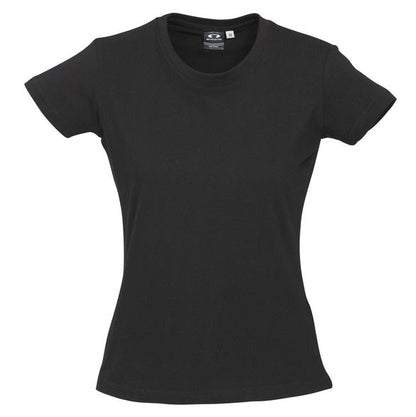 Biz Collection T10022 Ladies Ice Tee Black