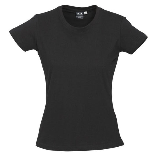 Biz Collection T10022 Ladies Ice Tee Black