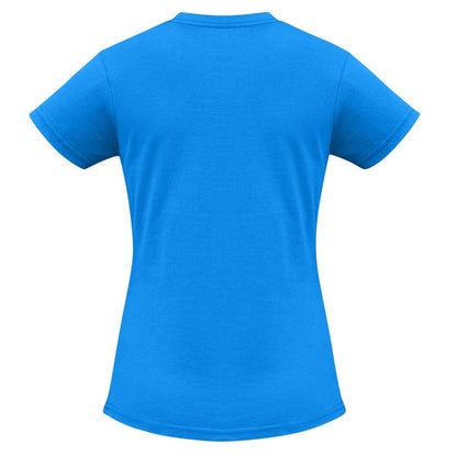 Biz Collection T10022 Ladies Ice Tee Neon Cyan