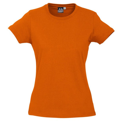 Biz Collection T10022 Ladies Ice Tee Fluro Orange