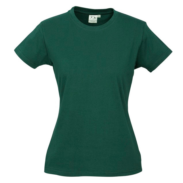 Biz Collection T10022 Ladies Ice Tee - Forest - Alternative Front View
