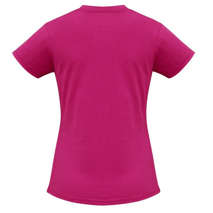 Biz Collection T10022 Ladies Ice Tee Fuchsia