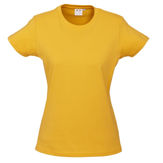 Biz Collection T10022 Ladies Ice Tee Gold