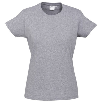 Biz Collection T10022 Ladies Ice Tee Grey Marle