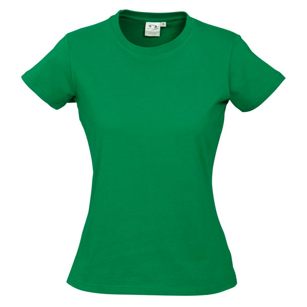Biz Collection T10022 Ladies Ice Tee - Kelly Green - Alternative Front View