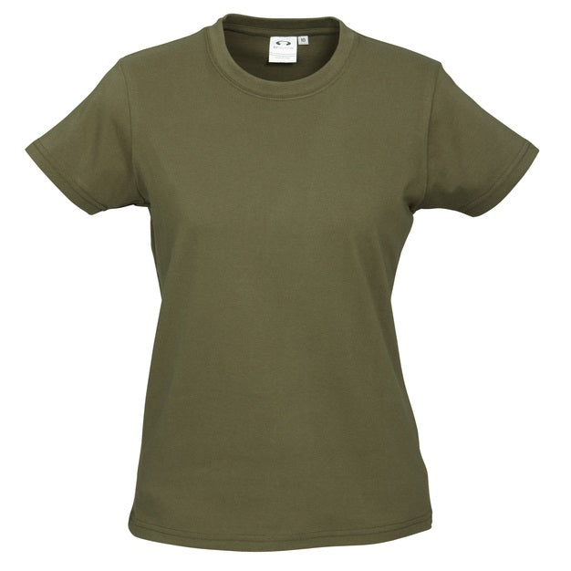 Biz Collection T10022 Ladies Ice Tee Khaki