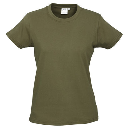 Biz Collection T10022 Ladies Ice Tee Khaki