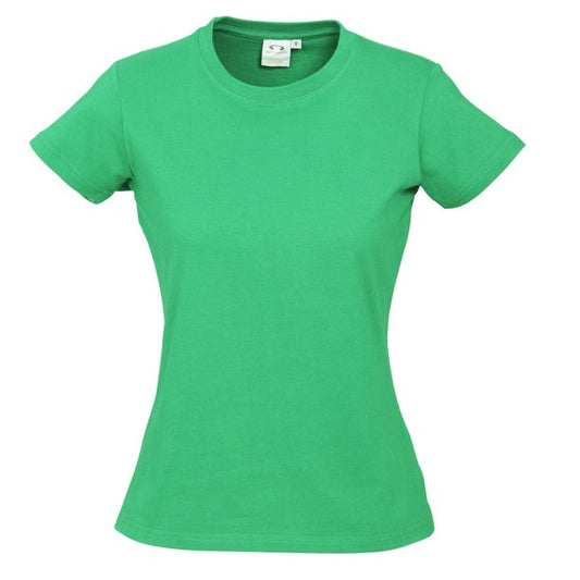 Biz Collection T10022 Ladies Ice Tee Neon Green