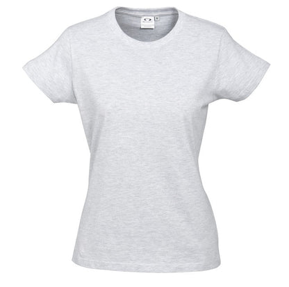 Biz Collection T10022 Ladies Ice Tee Snow Marle