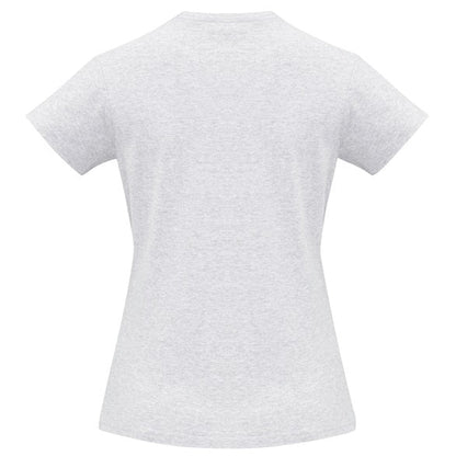 Biz Collection T10022 Ladies Ice Tee White - Back view