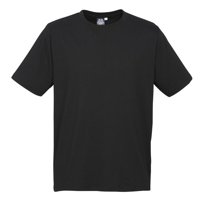 Biz Collection T10012 Men's Ice Tee Black