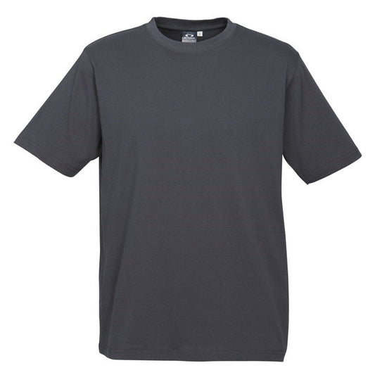 Biz Collection T10012 Men's Ice Tee Charcoal