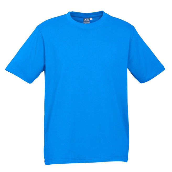 Biz Collection T10012 Men's Ice Tee Neon Cyan
