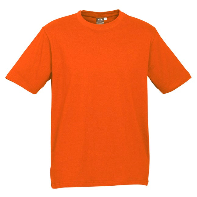 Biz Collection T10032 Kids Ice Tee - Fluoro Orange - Alternative Front View