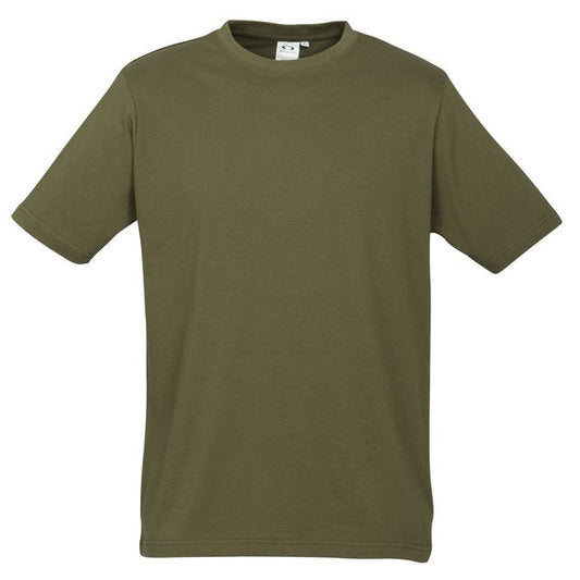 Biz Collection T10012 Men's Ice Tee Khaki