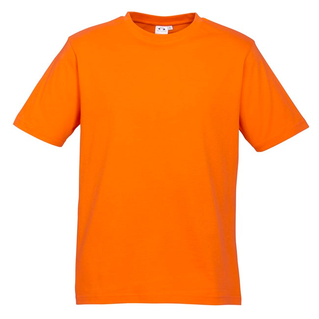 Biz Collection T10032 Kids Ice Tee - Orange - Alternative Front View
