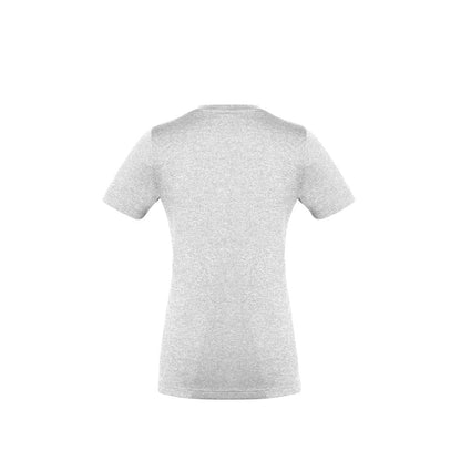Biz Collection T800LS Ladies Aero Tee Silver - Back view