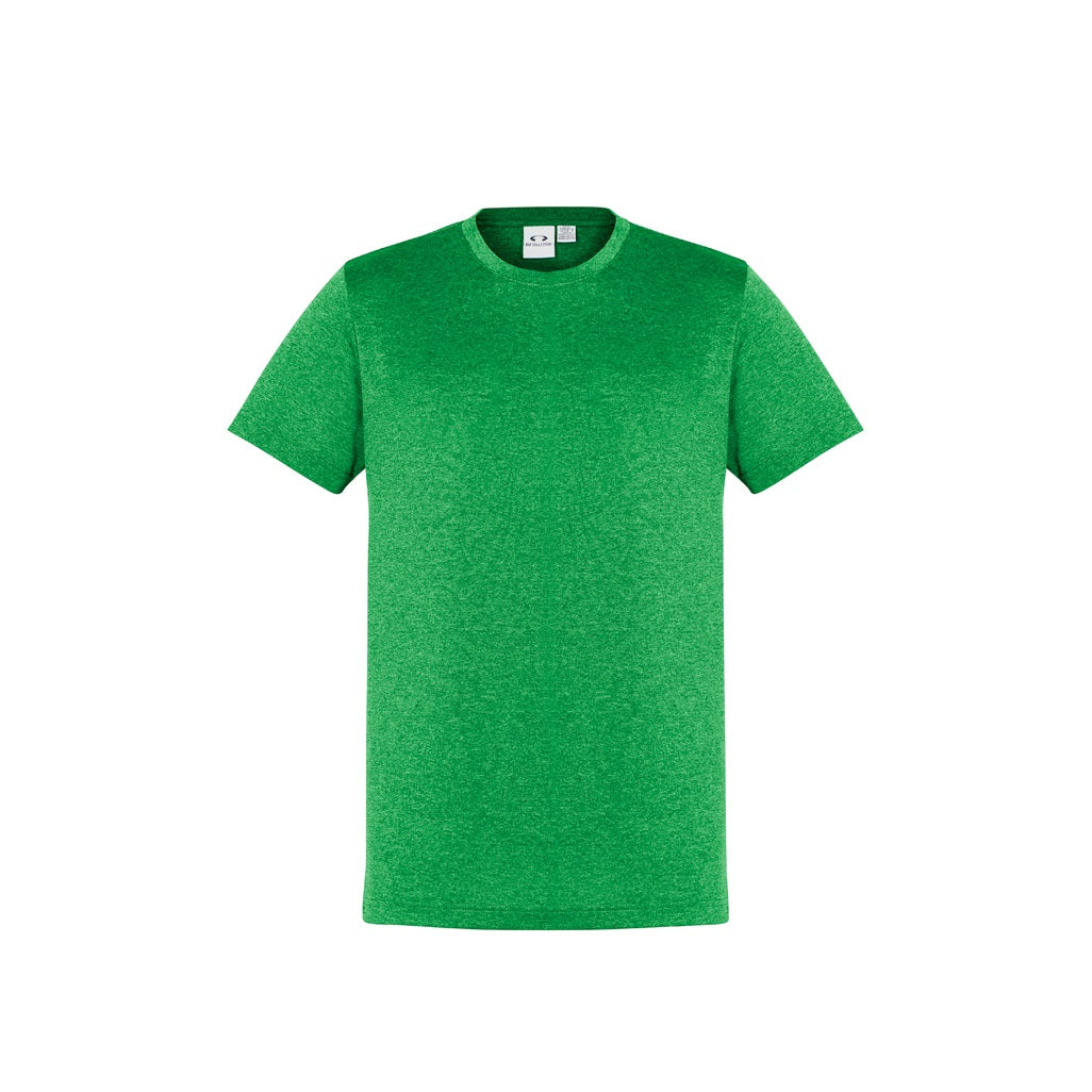 Biz Collection T800MS Mens Aero Tee - Lime - Alternative Front View